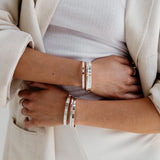 Blanca Bangle Thin - Silver (New Version)