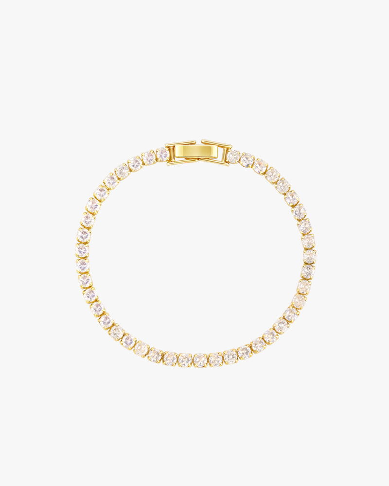Charlotte Bracelet 3mm - Gold