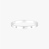 Blanca Bangle - Silver (New Version)