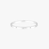 Blanca Bangle Thin - Silver (New Version)