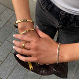 Blanca Bangle - Gold