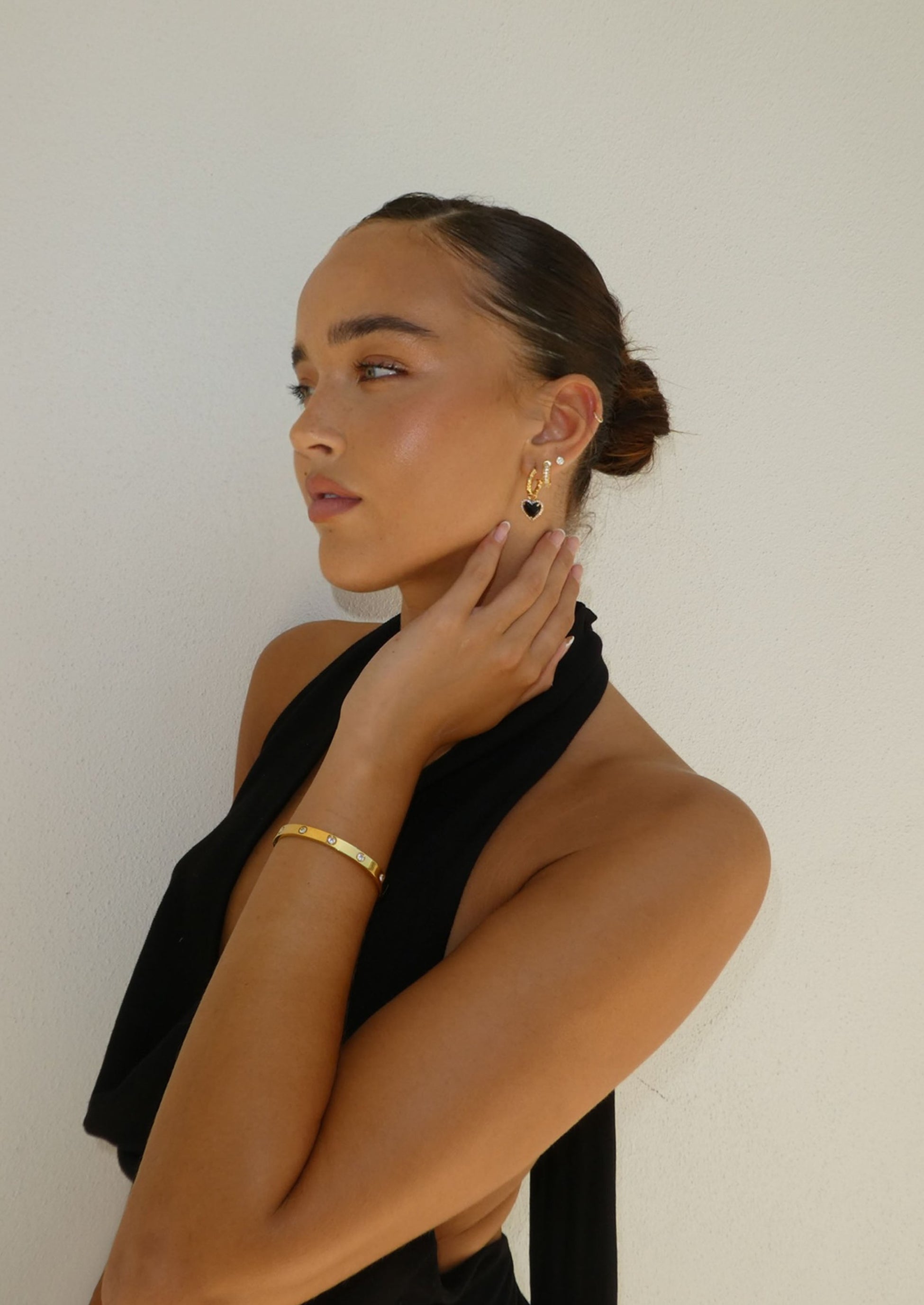 Gina Gold Earrings main image 1