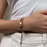 Blanca Bangle - Gold