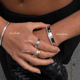 Blanca Bangle - Silver
