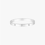 Blanca Bangle - Silver