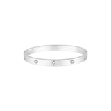 Blanca Bangle - Silver