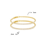 Charlotte Bracelet 3mm - Gold