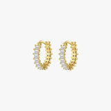 Dahlia Hoops - Gold