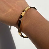 SS - Bangles - 02 (Blanca Bangle - Gold)