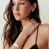 Kendall Earrings - Bright Silver