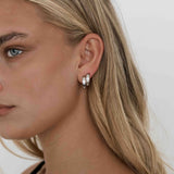 Blanca Hoops - Silver