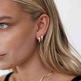 Blanca Hoops - Gold