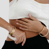 Avery Bangle - Gold