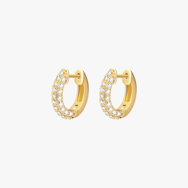 Lya Hoops - Gold