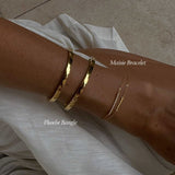 Phoebe Bangle - Gold