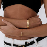 Phoebe Bangle - Gold