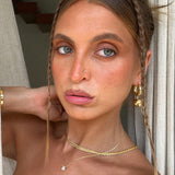 Iriss Necklace Pear - Gold