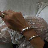 Blanca Bangle - Silver