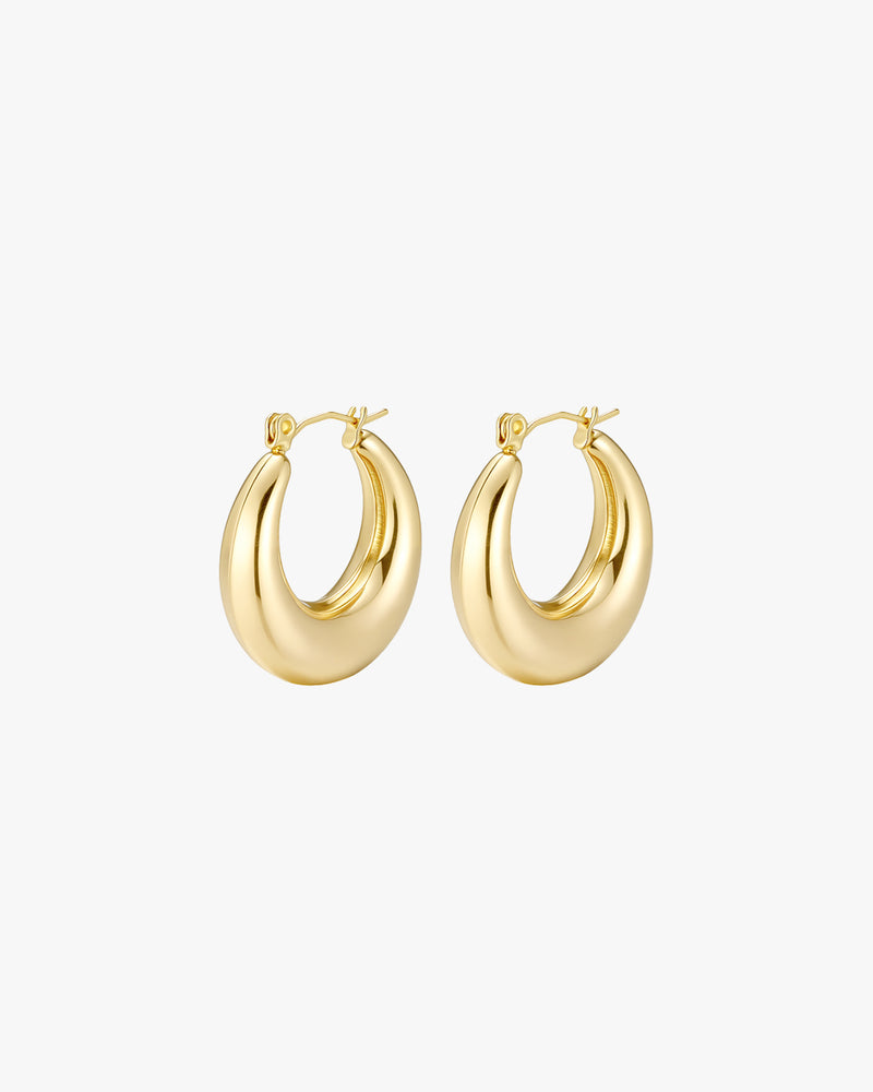 Sahara Hoops - Gold