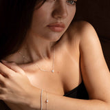 Felicia Necklace Single - Silver