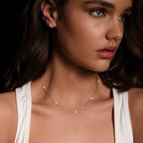 Felicia Necklace Multi - Silver